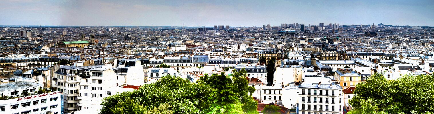 Paris vue de Montmartre 2011.08.02 Vue de Montmartre