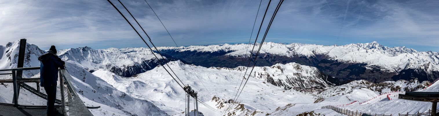 2023.03.21 Arrivee au sommet de l'Aiguille Rouge (14i)